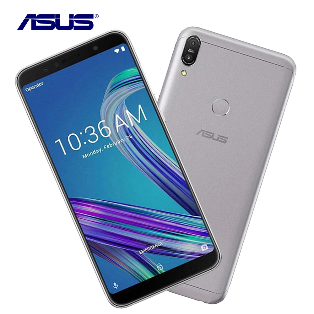Asus Zenfone Max Pro M1 ZB602KL 4G RAM 64g ROM 6 0 &quotOcta Core 13MP Android 8 1 5000 мАч LTE Dual Sim Смарт сотовый
