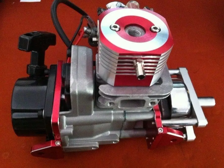 Новый супер 26cc 2 тактный RC бензиновый морской Газовый двигатель для гоночной