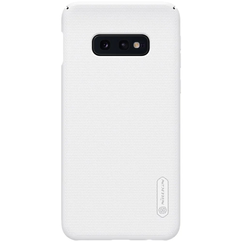 White Для samsung Galaxy S10e чехол Nillkin Матовый Щит Жесткий чехол для samsung Galaxy S10e s10 lite 5,8'' - Цвет: White