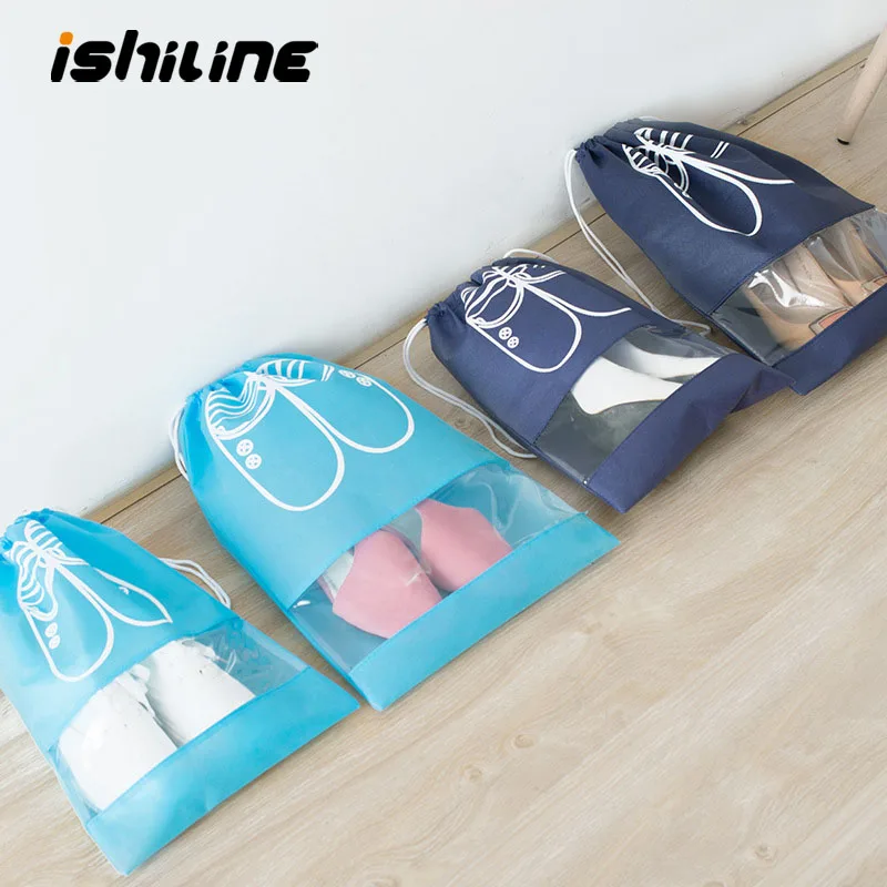 10 шт./лот водонепроницаемая сумка для обуви хранения дорожная портативная обувь