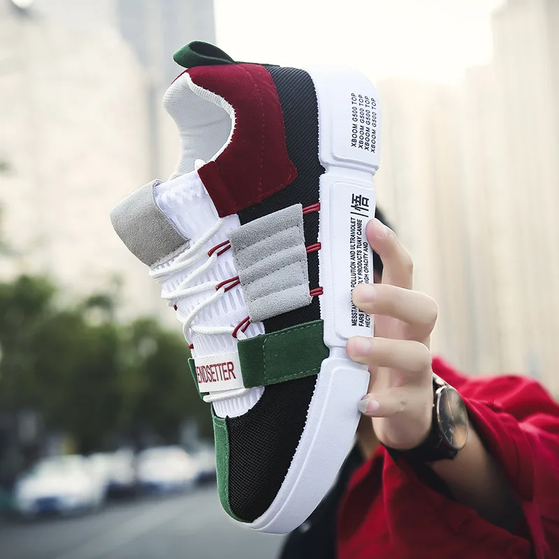 Новинка Мужская обувь Всесезонная дышащая из сетчатого материала мужская