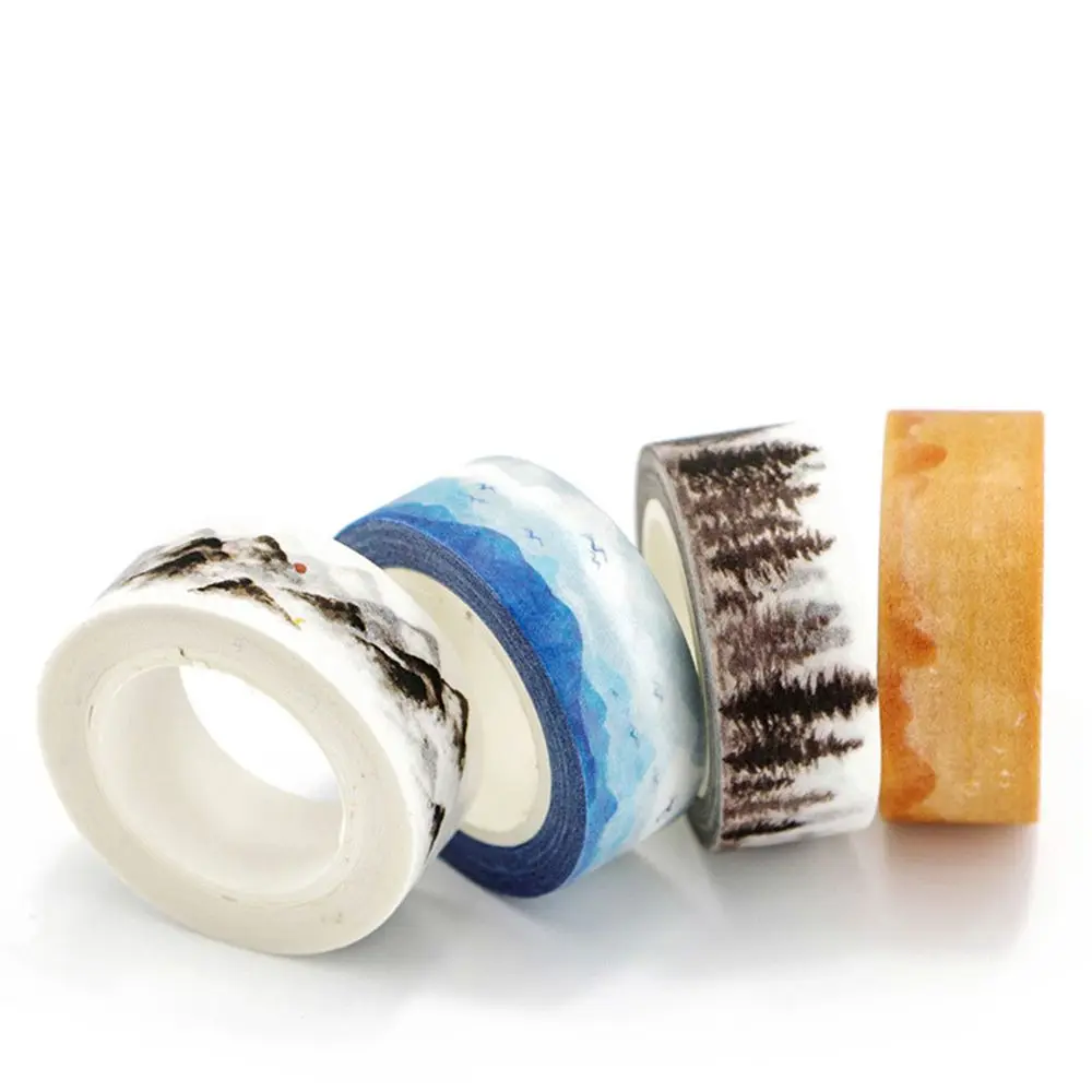 Милая старинная фонтанная декоративная клейкая лента для скрапбукинга