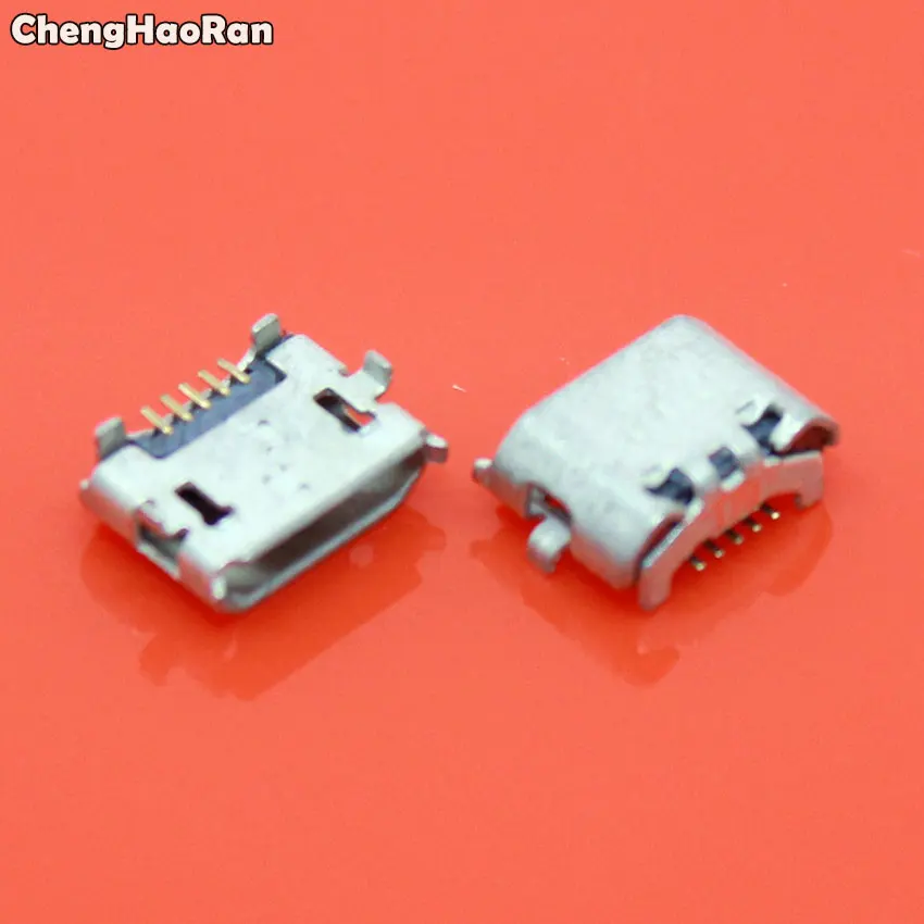 ChengHaoRan 50 шт. микро USB разъем Гнездовой 5-контактный для зарядки мобильный телефон
