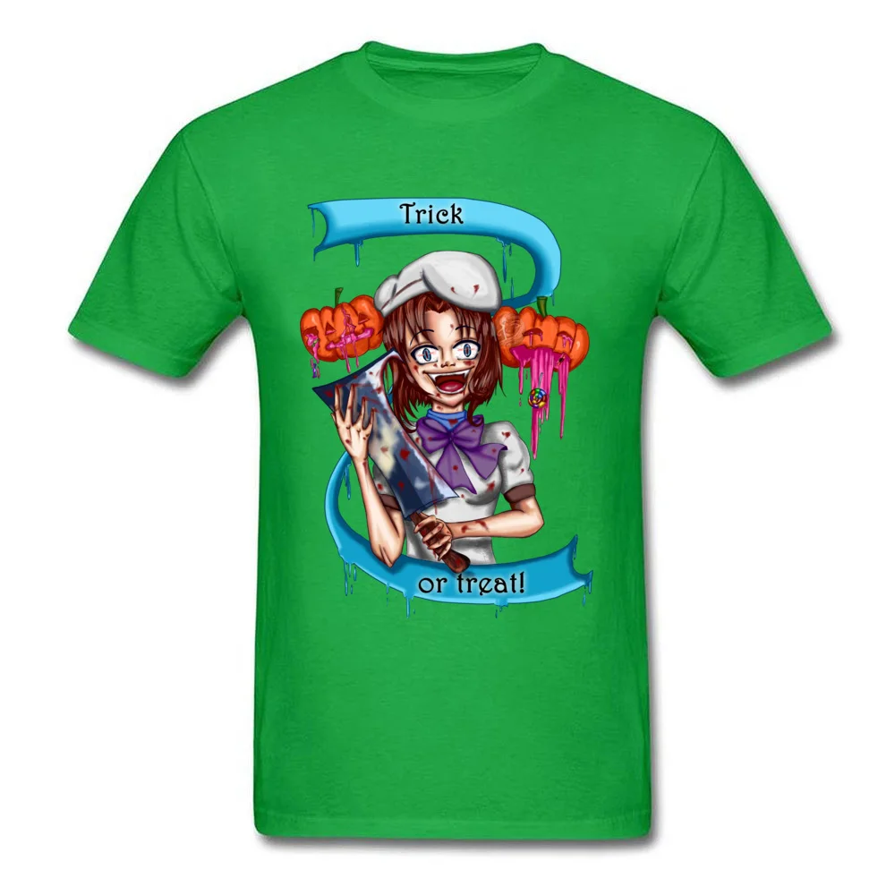 Трюк или лечение! Rena Ryuuguu/топы на Хэллоуин Футболка с рисунком из аниме Забавные