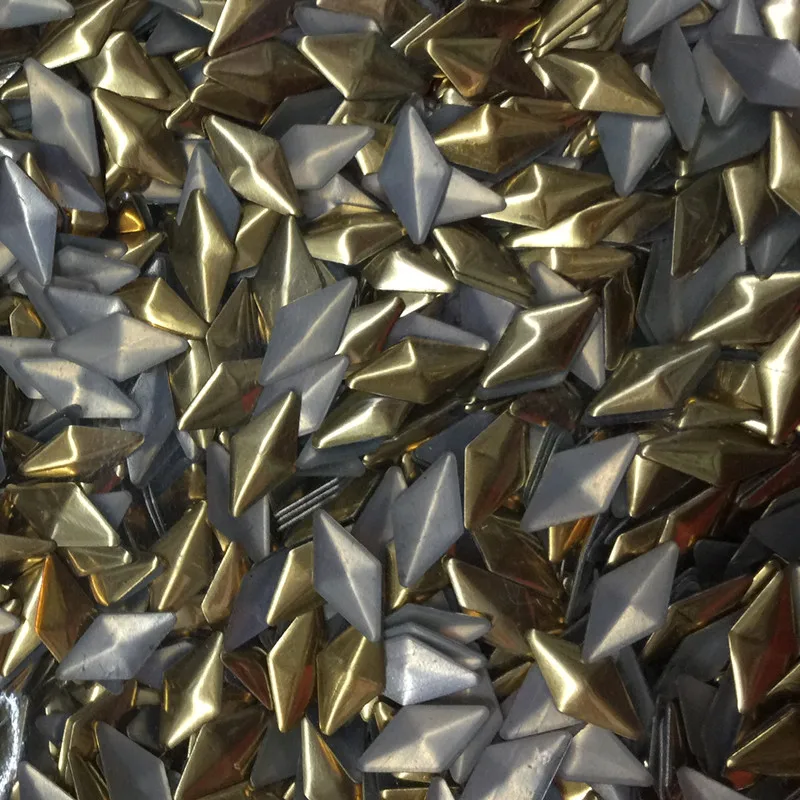 800 шт 5*10 мм Золотые лозы формы горячей фиксации шпильки с плоской задней железной