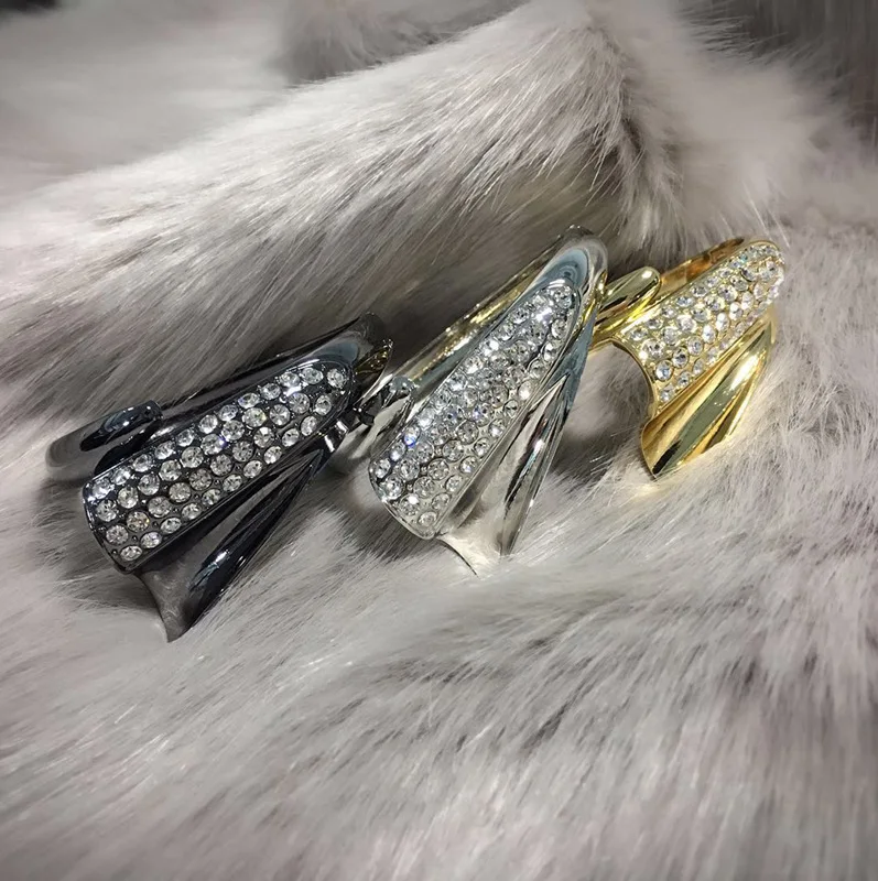 Love Bracelets for Women Zinc Alloy &amp Bangles Crystal Gold Color Jewelry Gift bijoux femme pulseiras | Украшения и аксессуары