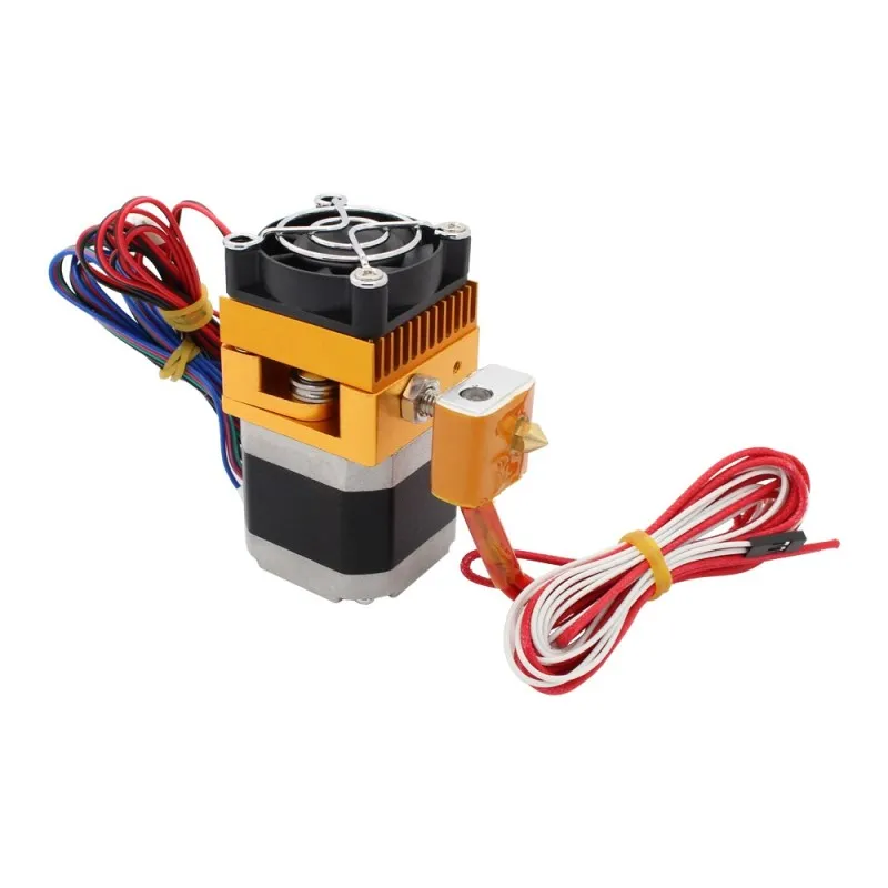 3d принтер MK8 обновление экструдер Makerbot Hotend с шаговым сопло для мотора 1,75 мм горло термистор трубки Вентилятор охлаждения Полный комплект