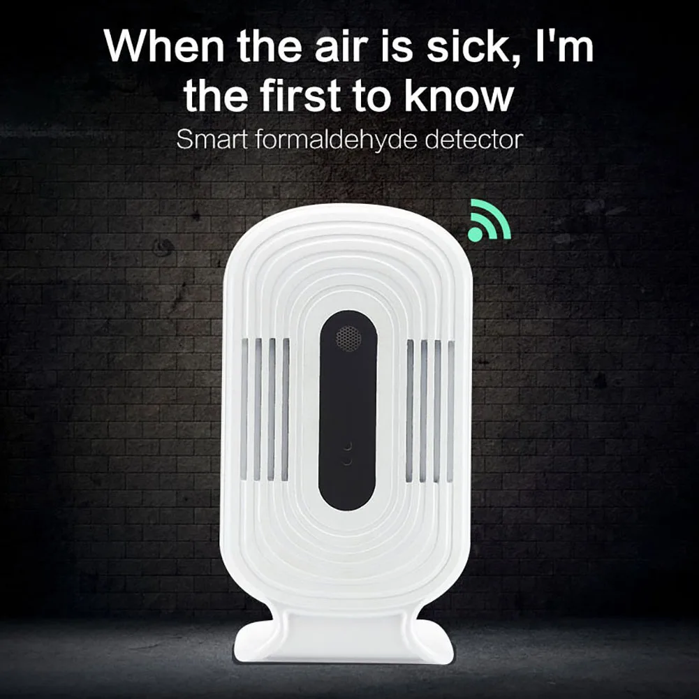 Умный Wi-Fi измеритель качества воздуха тестер CO2 HCHO TVOC PM2.5 метр детектор газа датчик температуры и влажности монитор Detecto