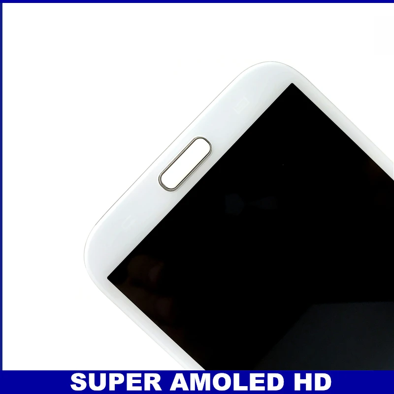 С рамкой Полный дигитайзер lcd s для samsung Galaxy Note2 Note 2 N7105 AMOLED телефон ЖК-дисплей сенсорный экран сборка Замена
