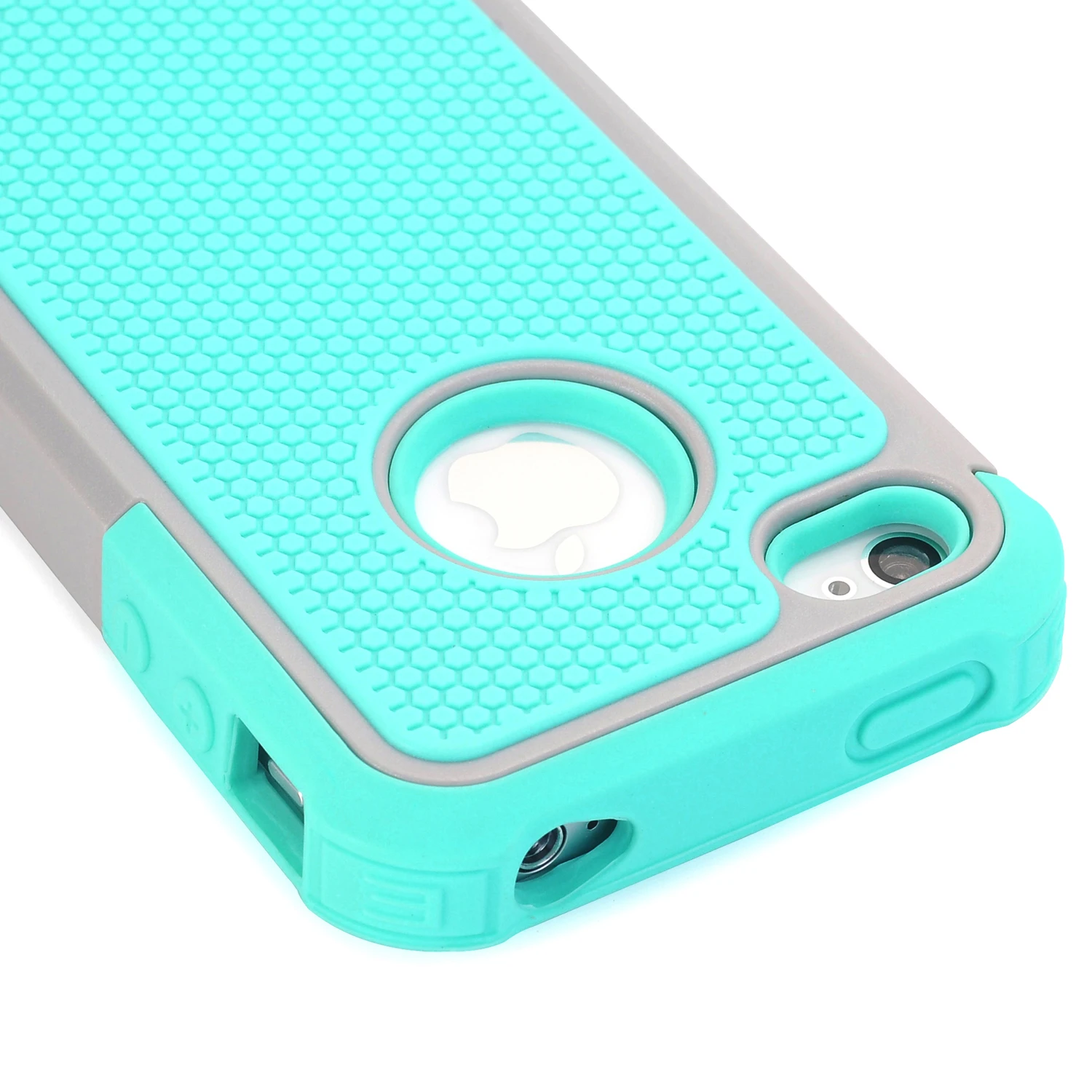 Чехол для iPhone 4 4S Гибридный двухслойный защитный чехол WEFOR из жесткого пластика и