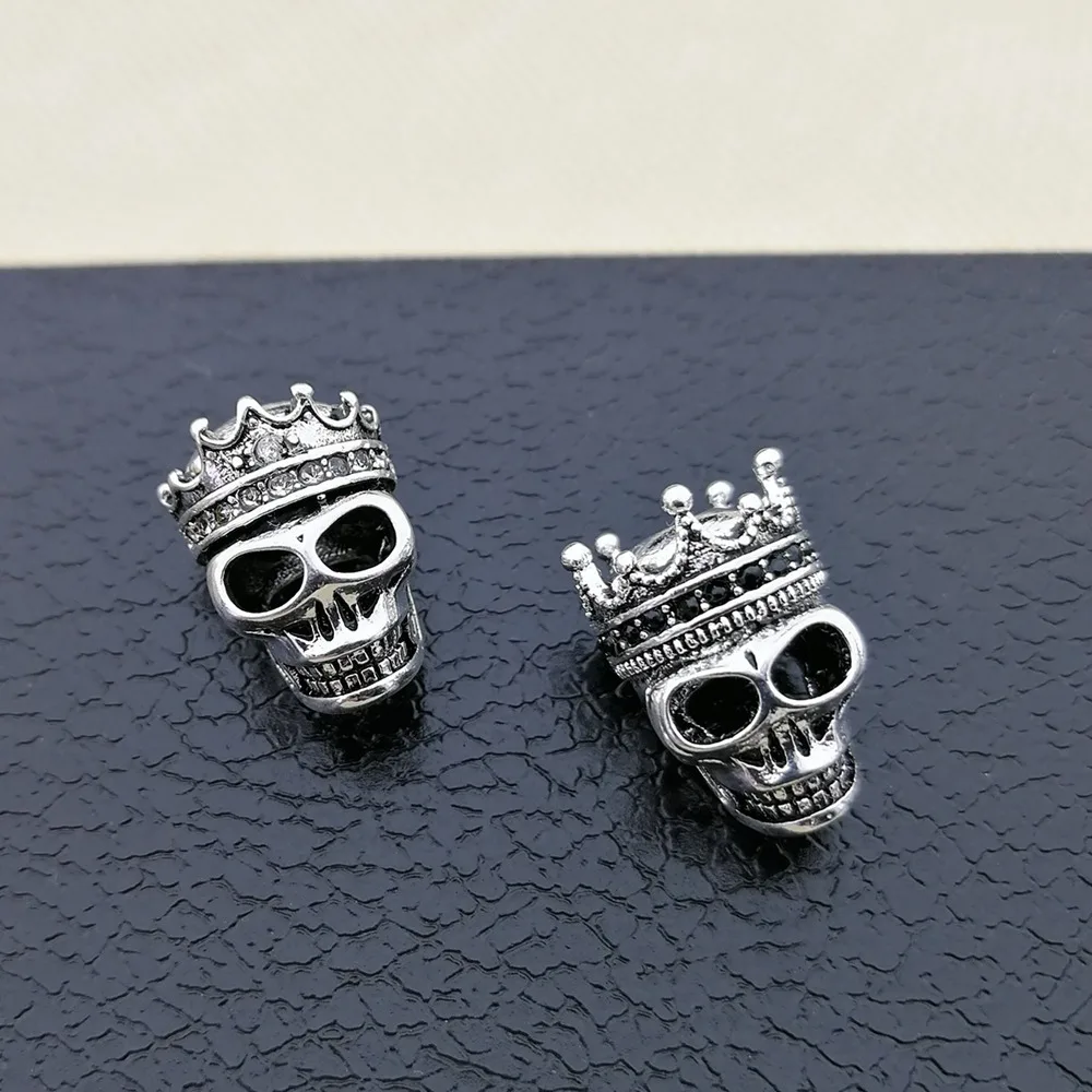 Браслеты Thomas Skull King & Queen с короной и узором сделай сам бусины подходят для