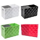 Двухрядный пластиковый чехол для профессиональных парикмахерских расчесок и ножниц, хранилище для ножниц