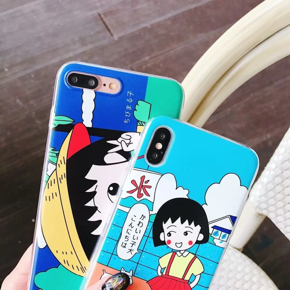 ORYKSZ для iphone X случае Мультфильм прозрачной рисунком телефон силиконовые чехлы