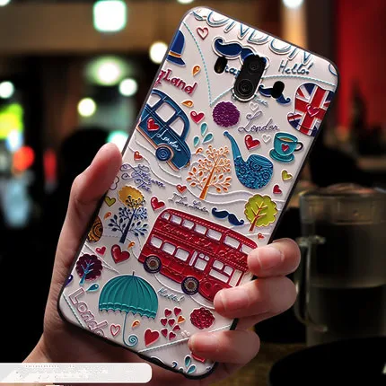 Huawei Mate 10 Mate10 Pro Case Unibay Brand Silicon case Cover For mate Cute Patterned back cover |