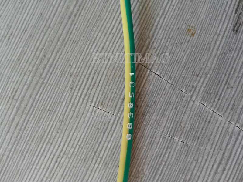 Термотрансферный кабель маркировочный идентификационный принтер ПВХ труба электрическая машина для