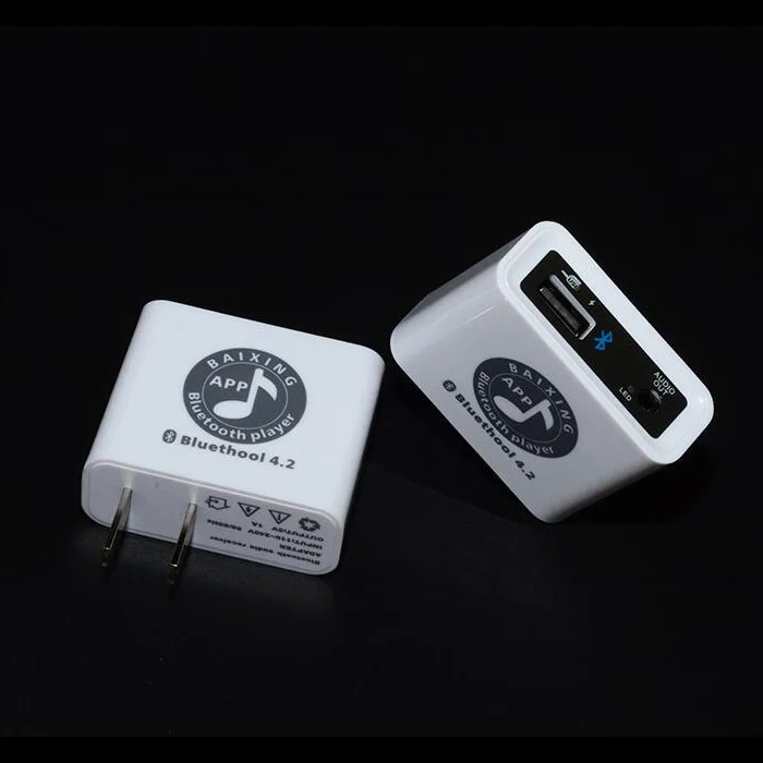 Новейшее зарядное устройство для управления мобильным приложением тип Bluetooth 4,2 аудио приемник беспроводной стерео звуковой модуль AC110~ 220 В 12006010