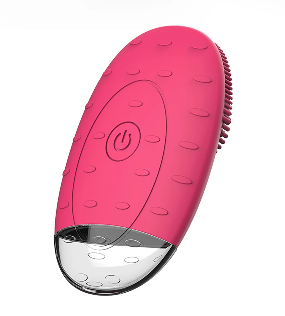 RED Электрическая Очищающая щетка для лица Lunaing Mini 2, для кожи, без отмерших углов, для очистки пор, против старения, от морщин, силиконовая щетка Foreoing - Цвет: RED