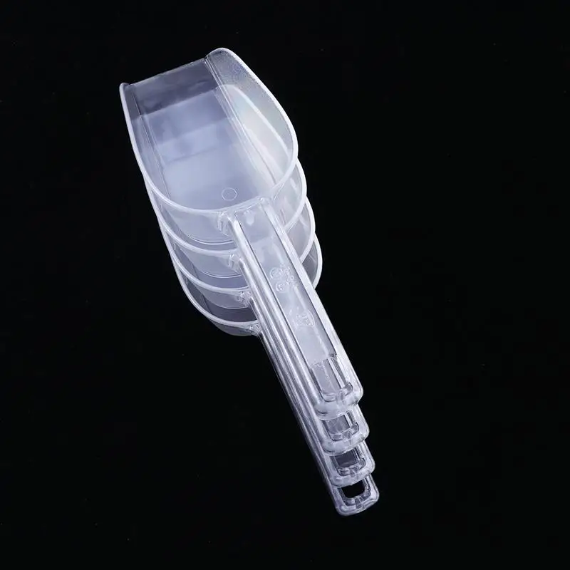 4 шт. мини пластиковая Лопата для льда кухонная Мука еда конфеты Мороженое Совок