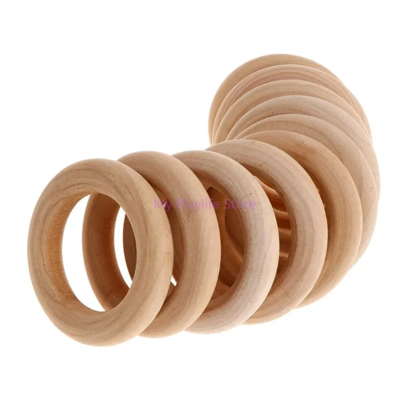 10 шт./партия плетеный абажур из натурального дерева кольцо попугая Птица Попугай