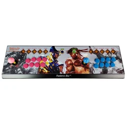 Pandora Box 9D аркадная машина консоль мульти игры 2222 в 1 - Цвет: Коричневый