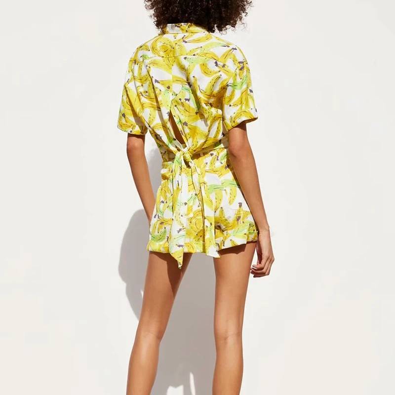 Летняя женская блузка с коротким рукавом винтажный свободный пляжный костюм в