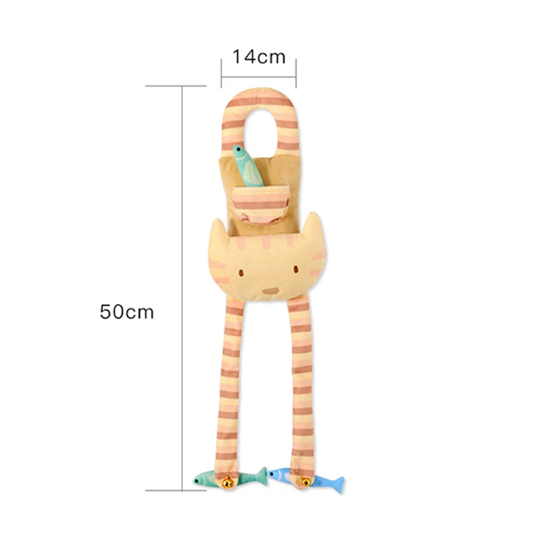 Новая игрушка APAULAPET для кошек дверная ручка подвесная милые Мультяшные игрушки