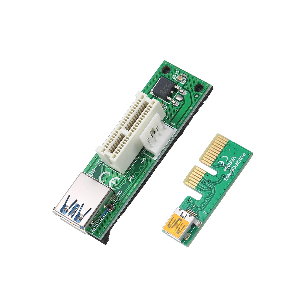 Удлинитель SATA Cabl Mini PCI E X1 PCIE 1X плата расширения на 90 ° с прямым углом USB кабелем и