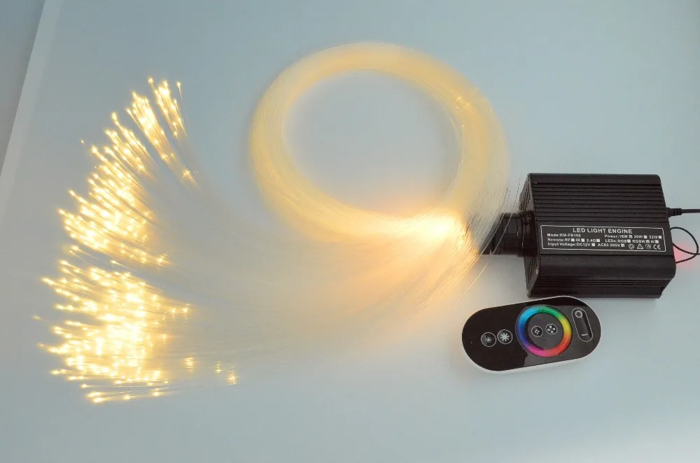 16 Вт RGB РЧ Сенсорное светодиодное освещение двигателя + 150 шт. 0 75 мм 2 м длинное