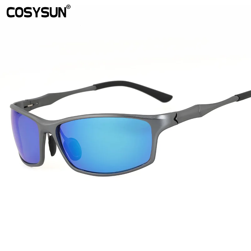Солнцезащитные очки COSYSUN Мужские поляризационные алюминиевые спортивные