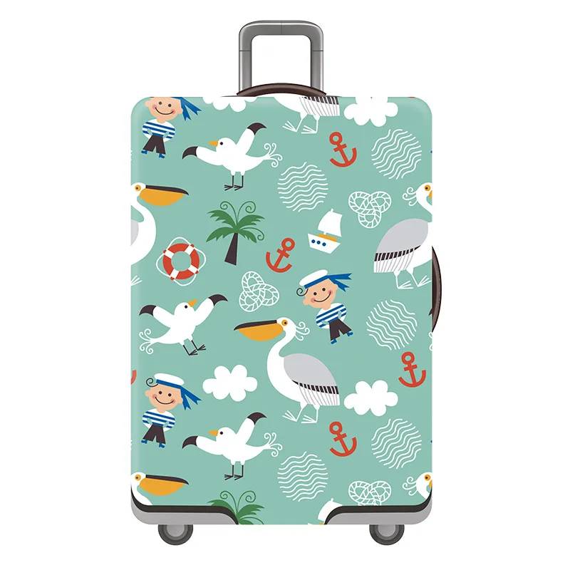 Wateproof толстый Дорожный чемодан защитный багажный чехол Аксессуары Эластичный