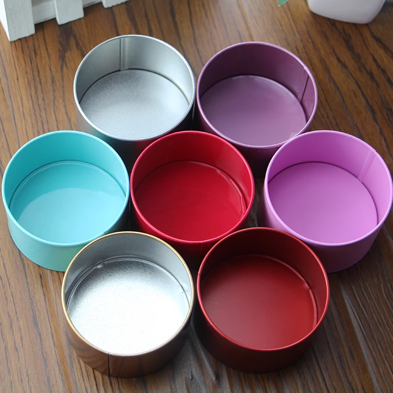 12 шт./лот дешевая мини Чайная Коробка для хранения еды маленький металлический