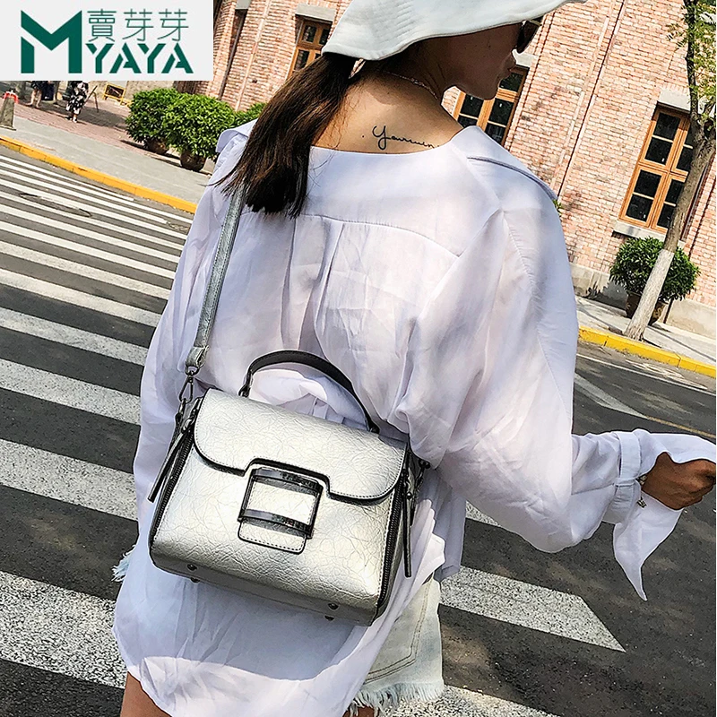 MAIYAYA новинка 2019 белые сумки через плечо для женщин высокое качество ПУ кожа