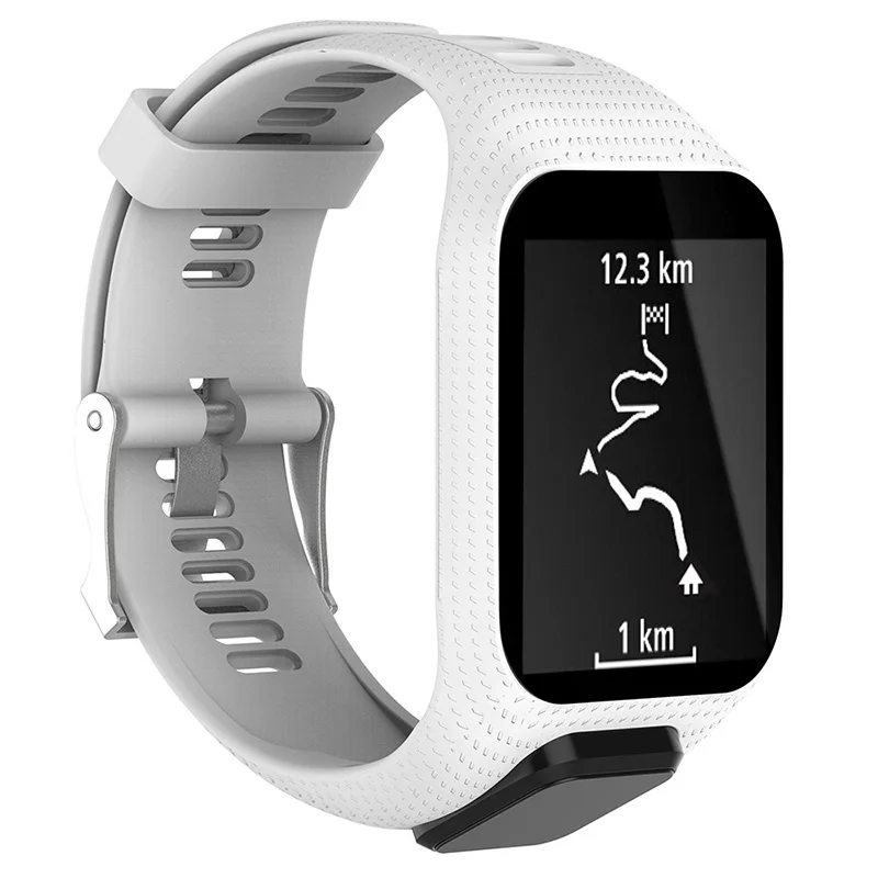 Спортивный силиконовый ремешок для часов TomTom 2 3 серии сменный наручных Runner GPS