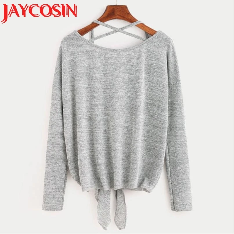 Футболка женская Повседневная однотонная с длинным рукавом 21 июля|Футболки| |