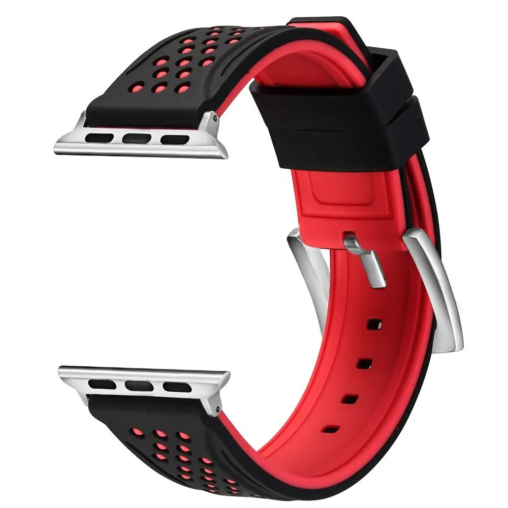 V MORO 2018 новые часы ремешок для Apple iwatch серии 3 серия 2 1 группы мягкого силикона Watch 38