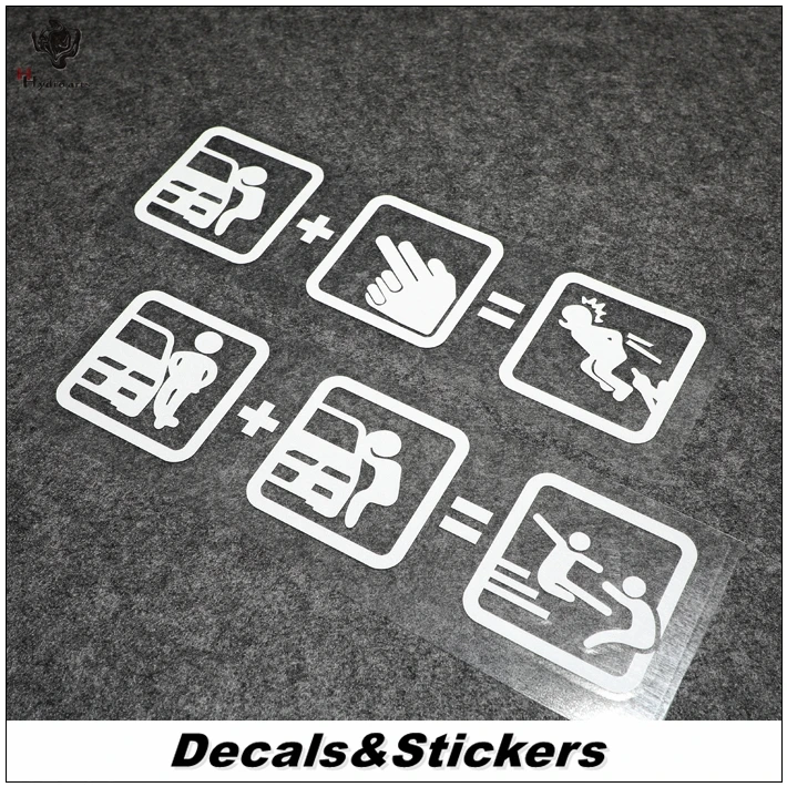 Светоотражающие модифицированные наклейки № L233 с забавным мультяшным рисунком