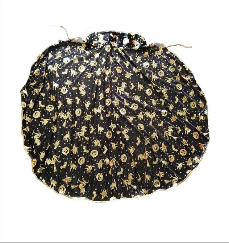 Маскарадный костюм на Хэллоуин Детский позолоченный Короткий плащ-накидка с