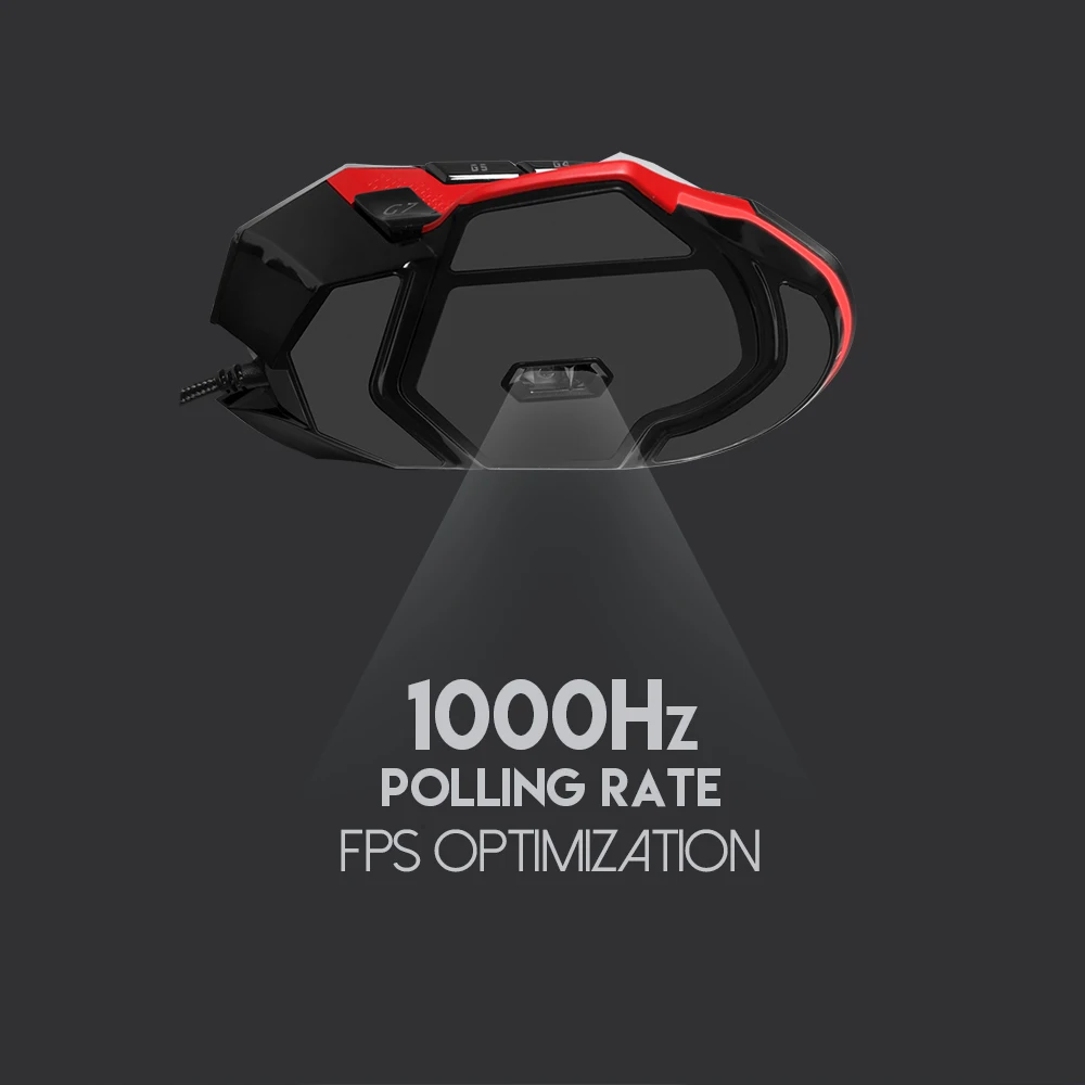 Fantech X11 USB Проводная Подсветка 8000 Точек на дюйм игровой макро мышь RGB Цвет 8 кнопок