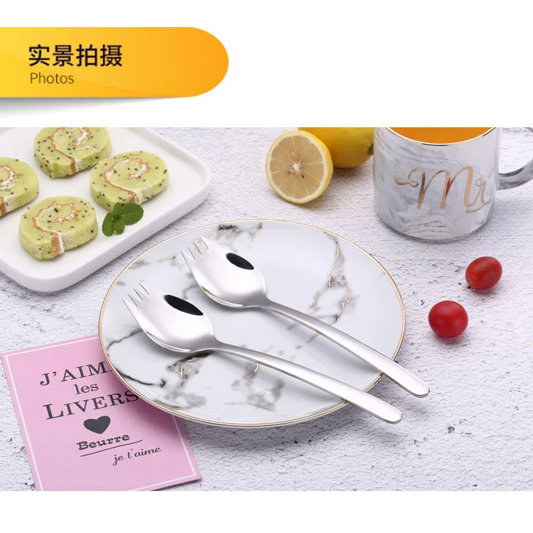 Иврич SUS304 ложка креативные столовые приборы из нержавеющей стали блюдо салат