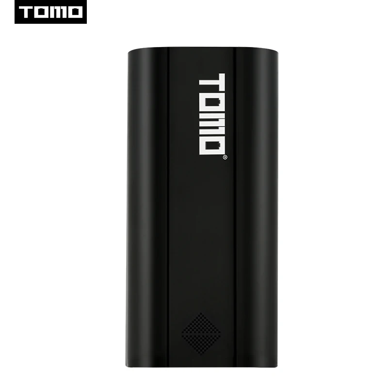 Black has NO battery TOMO 18650 чехол для зарядного устройства M2 дисплей DIY Внешний Аккумулятор Чехол для мобильных телефонов фонарик - Цвет: Black has NO battery