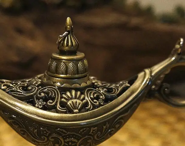 Горячая продажа сказочные Волшебные лампы Аладдин чайный горшок лампа джинна