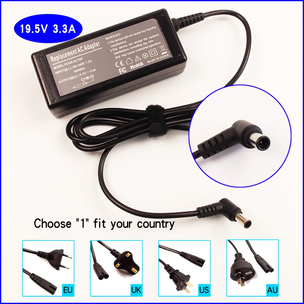 Зарядное устройство для ноутбука Sony VAIO Fit15A SVF15N12SFB SVF15N17SHS SVF15N1BPGB SVF15N12SGB Flip PC 19 5 в а|ac
