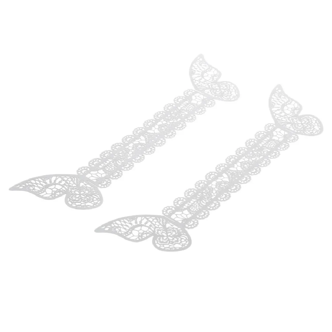 12 шт./лот перламутровая бумажная салфетка бабочка Свадебные вечерние салфетки