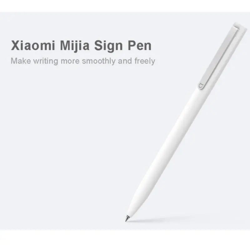 Оригинальный Xiaomi Mijia Sign Pen MI 9 5 мм авторучка PREMEC Smooth Switzerland Refill MiKuni Japan Ink