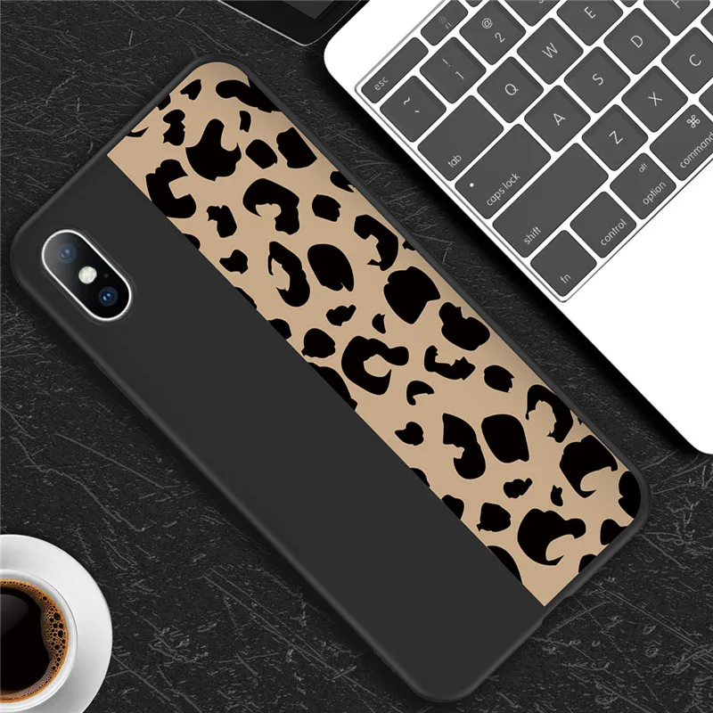3302B Чехол Ottwn с леопардовым принтом для iPhone 11 Pro Max 7 8 6 6S Plus X XR XS Max 5 5S SE Силиконовый Модный чехол s Мягкий чехол из ТПУ - Цвет: 3302B