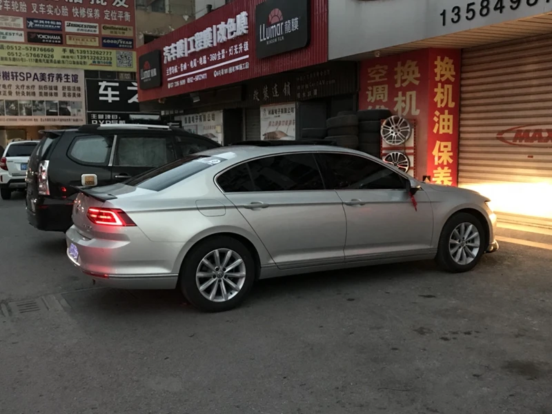 Passat B8- спойлер для Volkswagen Passat B8 спойлер Magotan углеродное волокно после смолы цвет спойлер