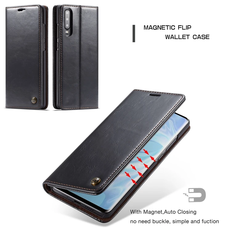 Для Fundas huawei P30 Pro Чехол huawei P30 Lite чехол Роскошный кожаный флип чехол-бумажник для Coque huawei P30 Huwawei P 30 Pro чехол s