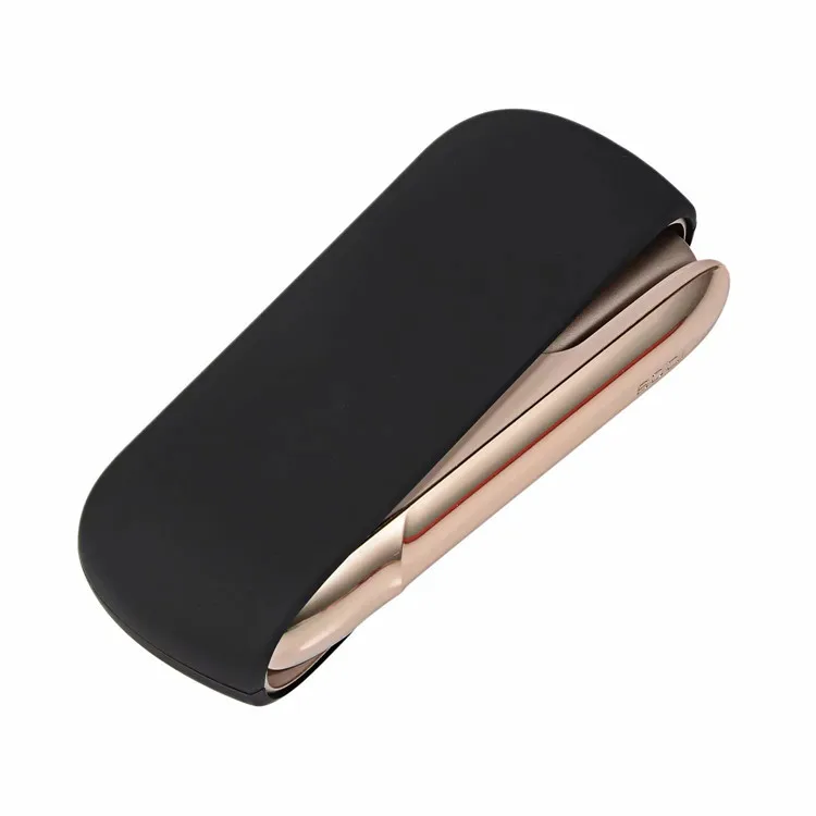 Black case Цветной чехол из поликарбоната, боковая крышка для IQOS 3,0, крышка на дверь, Сменный Чехол для IQOS 3, Защитная крышка для электронной сигареты, чехол - Цвет: Black case