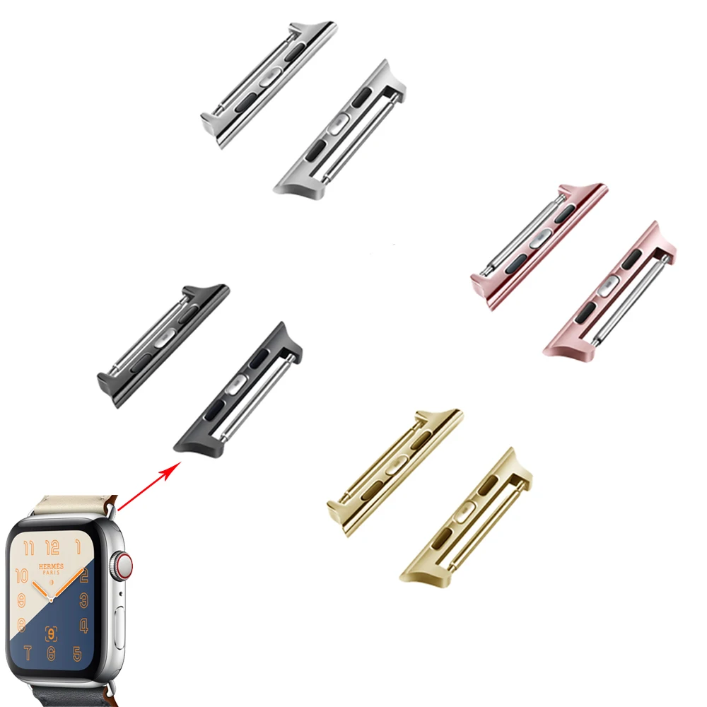 Разъем для часов Apple watch 4 44 мм/40 мм iwatch series 316L металлический ремешок из нержавеющей