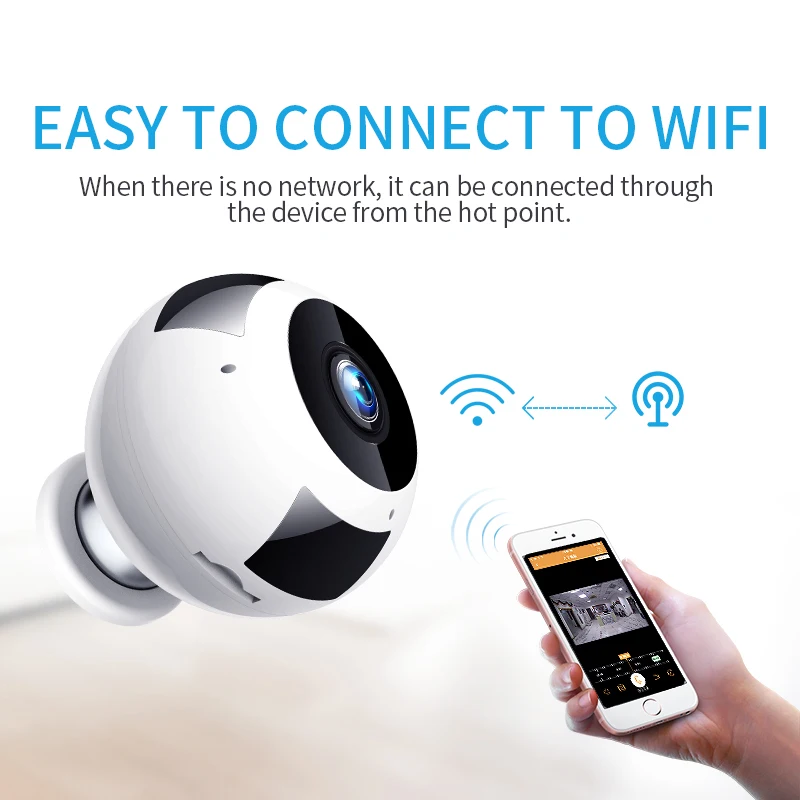 FREDI 360 градусов панорамная IP камера WiFi Беспроводная 960P рыбий глаз домашняя камера видеонаблюдения двухсторонняя аудио камера наблюдения